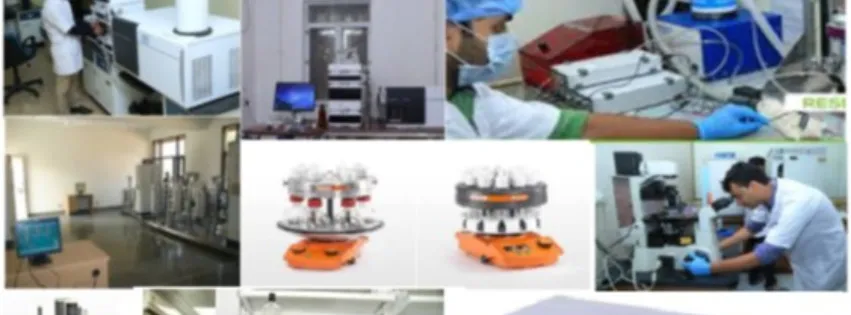 Analytical instruments including parallel synthesizers, microscopy and chromatography systems